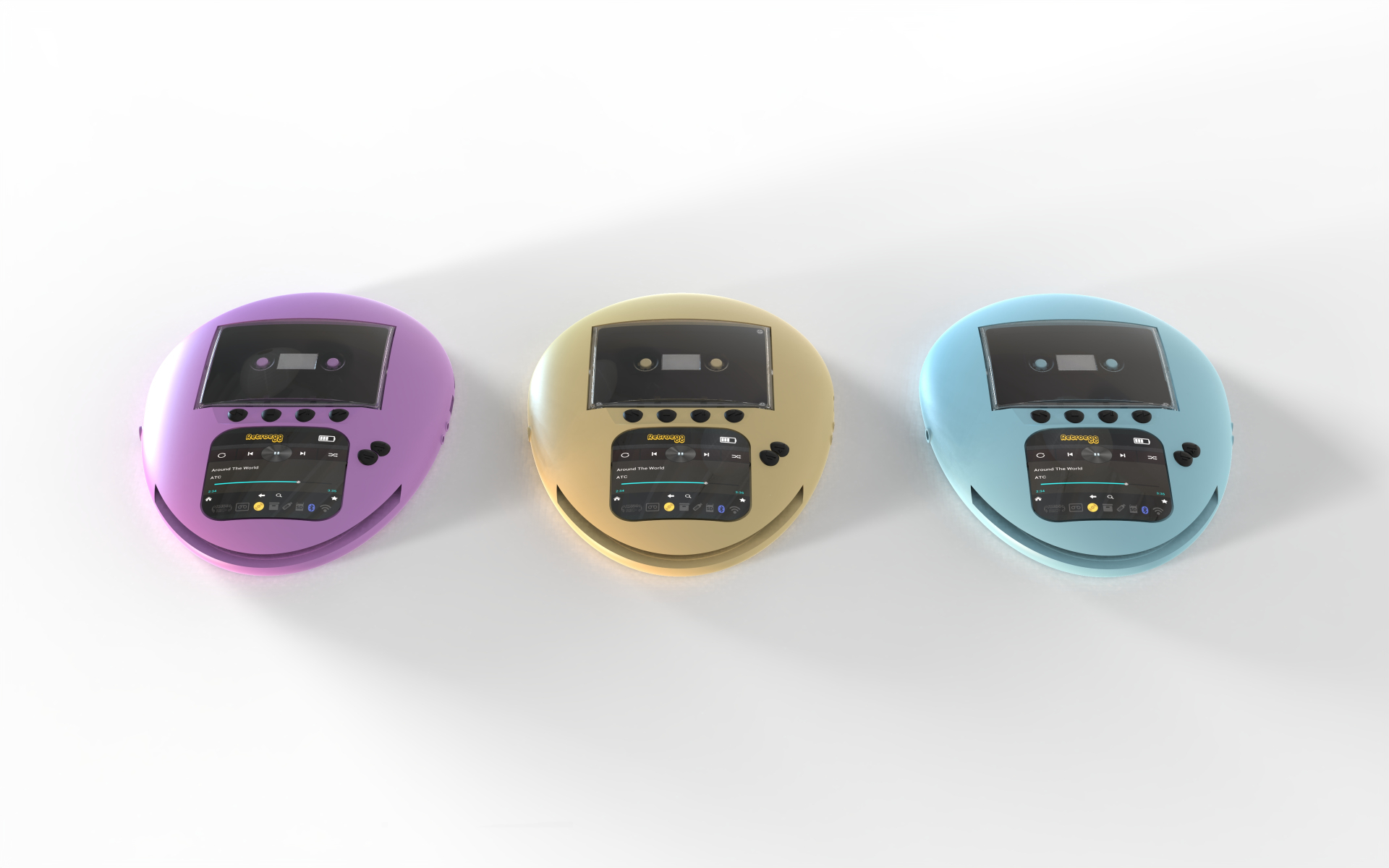 Retroegg Farbvarianten